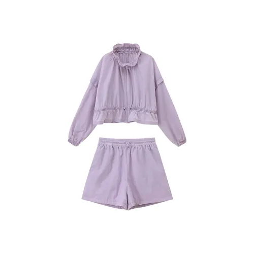 Pit Фиолетовый Женские Повседневные Костюмы