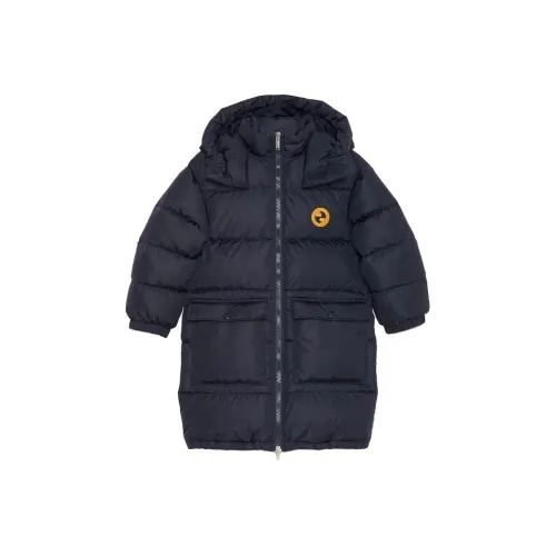 GUCCI Куртки и Пальто Мальчики Морской Синий Детский