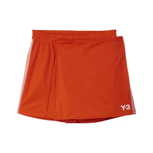 Y 3 Апельсин Женские Повседневные Короткие Юбки