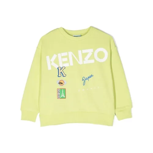 KENZO Зеленый Kids Свитшоты