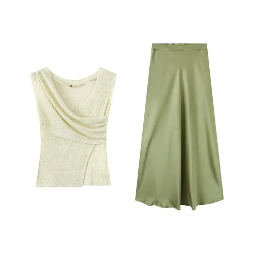 EIDOLON GRAIN Комплект с юбкой Женские Зеленый