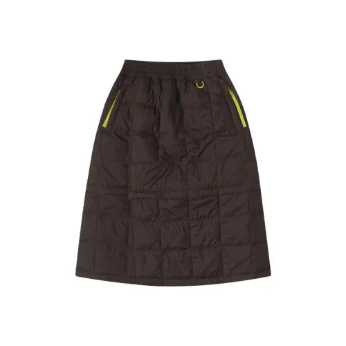 The North Face Коричневая Женская Повседневная Длинная Юбка