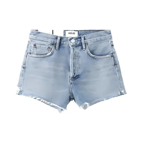 AGOLDE Синие Женские Джинсовые Шорты