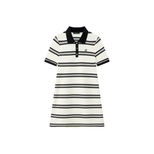 PEACEBIRD Длинное платье с длинным рукавом женское бежевый