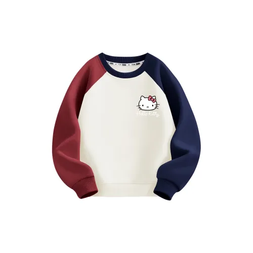 Hello Kitty Свитшот Галстук Вишнево-Красный Синий Детский