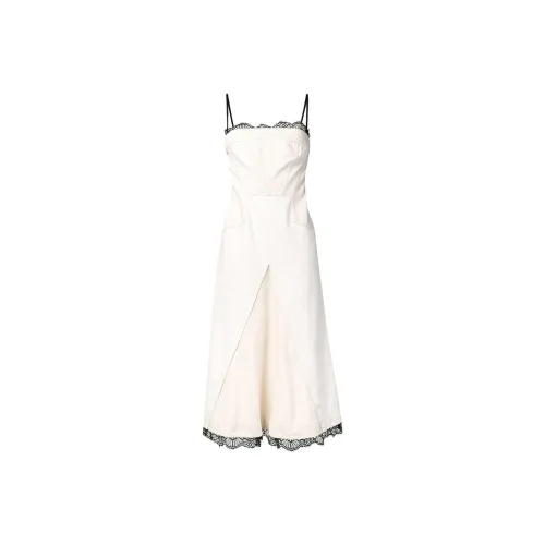 Alexander McQueen Белый Женские Слиплатья
