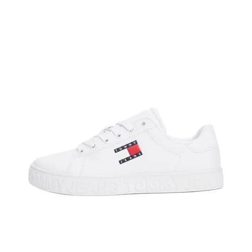 Tommy Hilfiger TRAINERS Низкие Кроссовки для скейтбординга Женские Белые