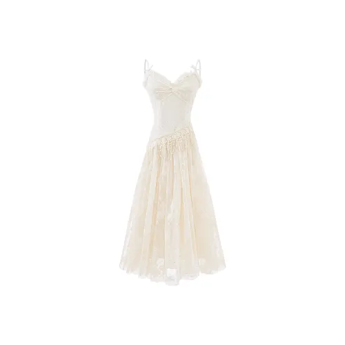 Blovelan Slip Платье Женские Golden Абрикос