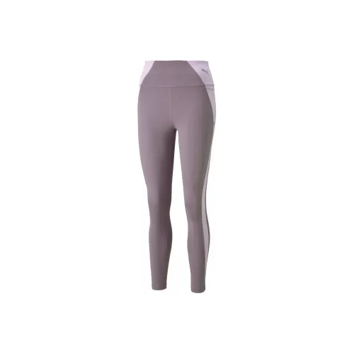 PUMA EVOSTRIPE HIGH Тайтс WAIST 7 8 QUAIL Спортивные брюки Женские Фиолетовый