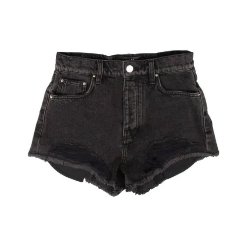 AMIRI Черные Женские Джинсовые Шорты