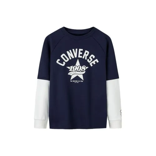 Конверс Темно-синий KIDS Свитшоты