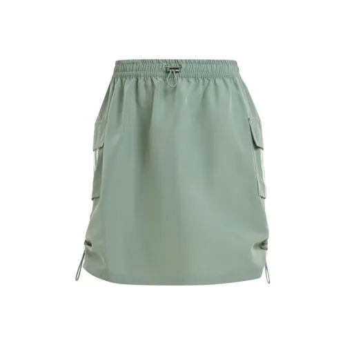Adidas Originals Короткая Юбка-Карго Карго Юбка Короткая Женская Trace Зеленая