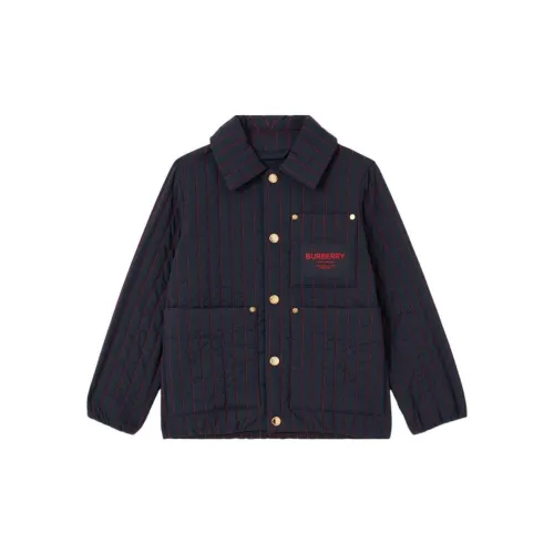 Burberry Куртки и Пальто FW22 Темно-синий Детский