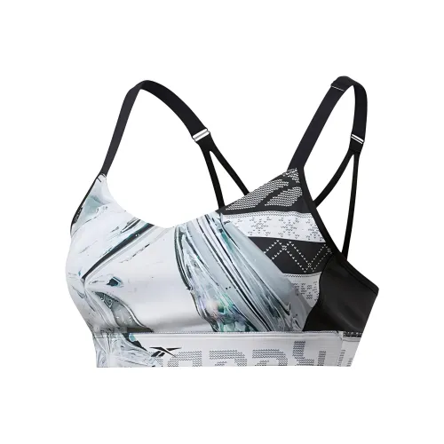 Reebok Ts Герой Strppy Бюстгальтер Подарочный комплект Спортивное белье Женское Белое