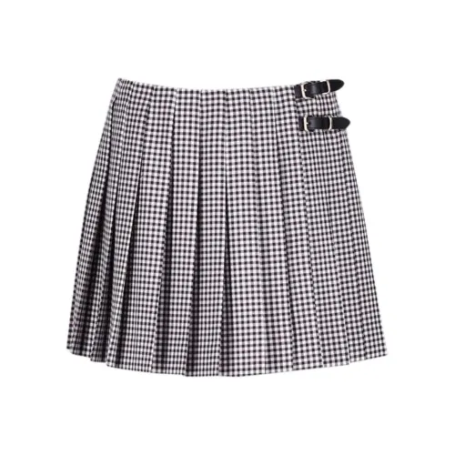 MIU MIU Повседневные короткие юбки Женские Белые