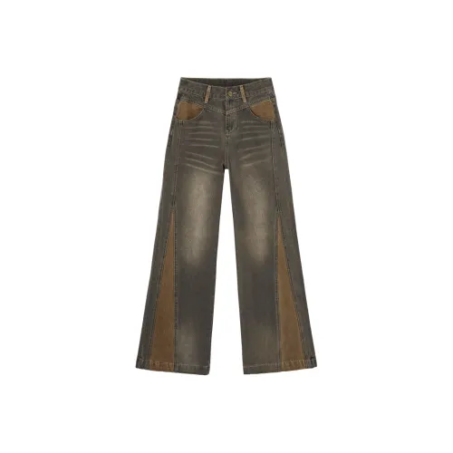 EPTISON WOMAN Джинсы Женские Винтажные Черные