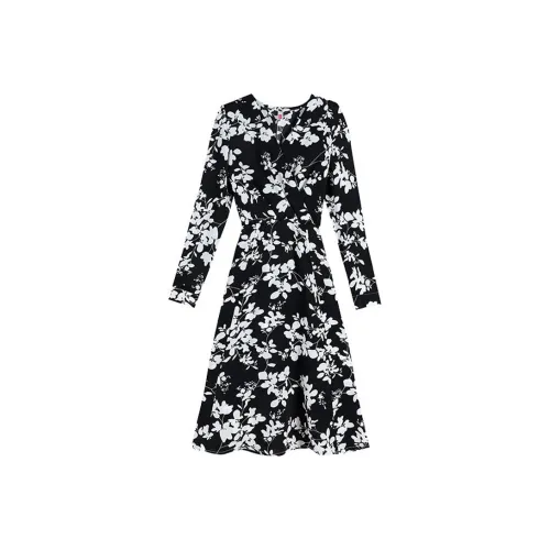 Mapping Длинное платье с длинными рукавами женское