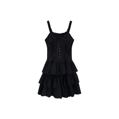 DGMZ Черные Женские Слиплатья