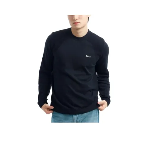 Hugo Boss Трикотаж Мужской Морской Синий