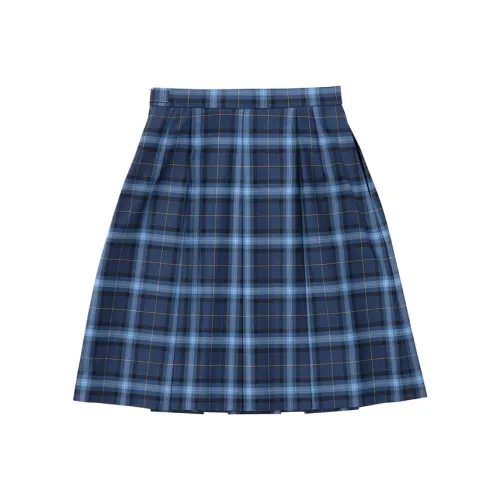 Tombow Темно-синий Женские Повседневные Короткие Юбки