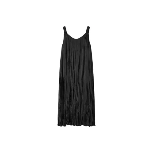 EICHITOO SS24 Юбка-платье Женское Черное