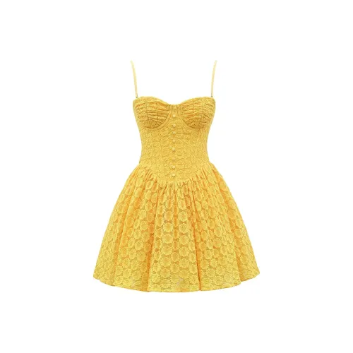 HOUSE OF CB Carolina Slip Платье Женское Абрикос Абрикос