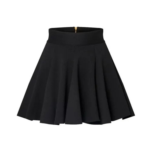 LOUIS VUITTON FW24 Повседневные короткие юбки Женские Черный