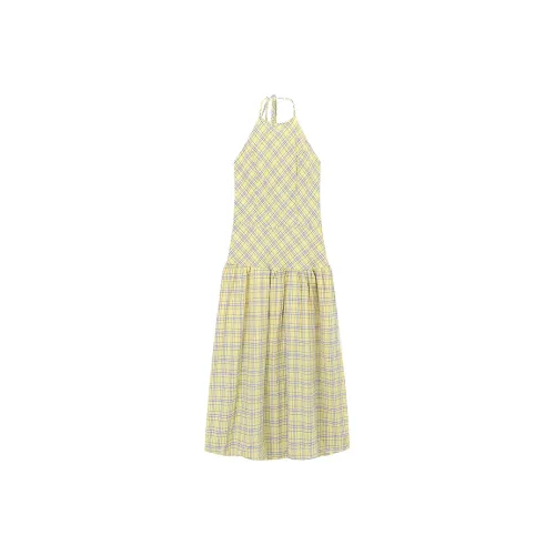 ARIADNAW STUDIO Slip Платье Женское Желтое