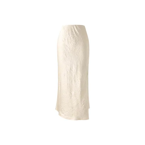 Read Twelve Повседневный Длинный Юбка Женские Бежевый Суп Delight