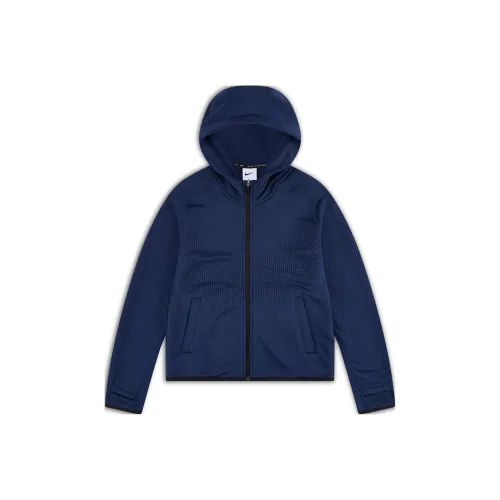 nike Куртки Пальто TECH Темно-синий Детский