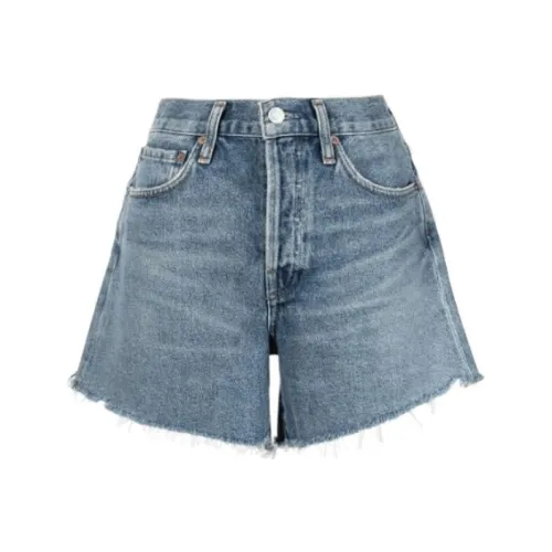 AGOLDE Синие Женские Джинсовые Шорты