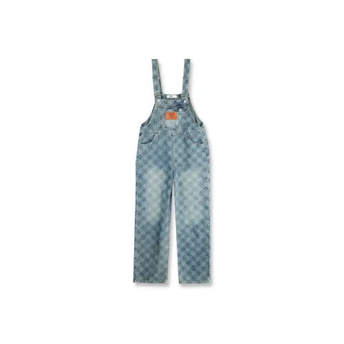 SAKUN Комбинезоны Женские Джинсовый Синий