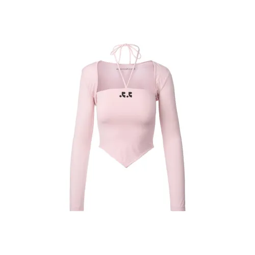 Rest Recreation SS24 BOLERO + Халтер Топ Повседневный Костюм Женские INDIPINK Индия Розовый