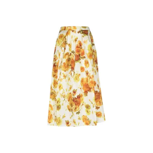 DRIES VAN NOTEN Многоцветные Женские Повседневные Длинные Юбки
