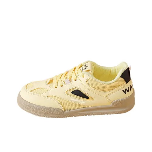 SUPEREDGE Амортизация Устойчивые к воздействию Устойчивые к износу Низкие Кроссовки для скейтбординга Женские Желтые