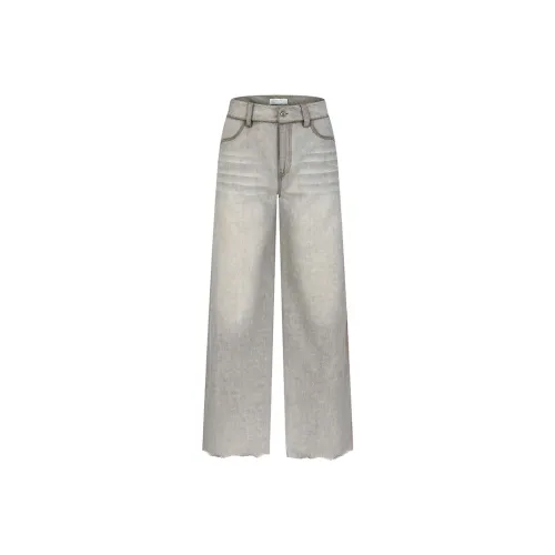 1 TROP FORT Серые Женские Джинсы