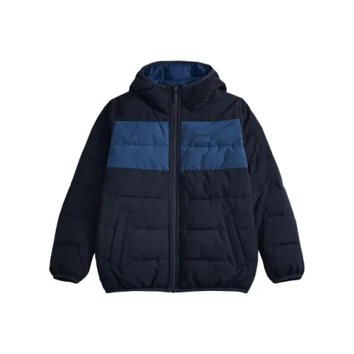 BARBOUR SS24 Хлопковый пуховик Морской синий Детский