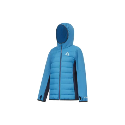 LINING YOUNG Пуховик Rock Серый Синий Детский