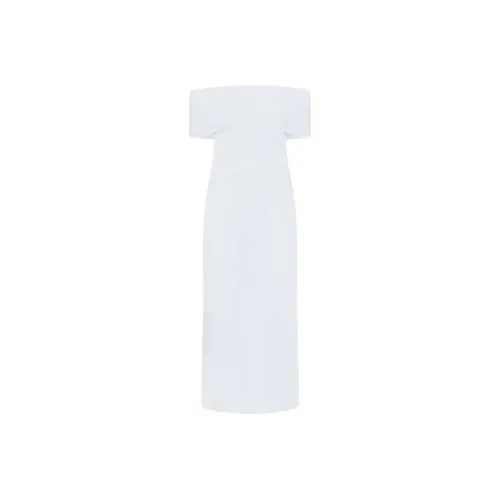 MaxMara Без рукавов Платье Женское Белое