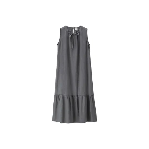 Giordano Без рукавов Платье Женское