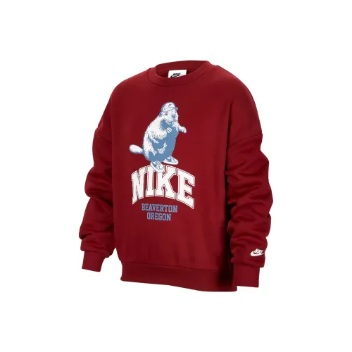 Nike Толстовка Sportswear Team Red Детская