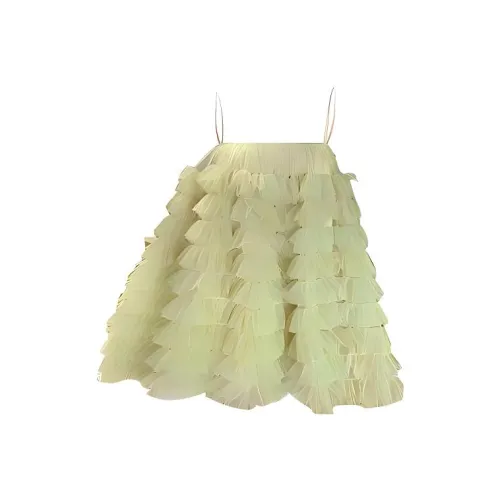 KKX Желтые Женские Слиплатья