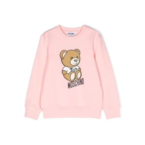 MOSCHINO Розовый Kids Свитшоты