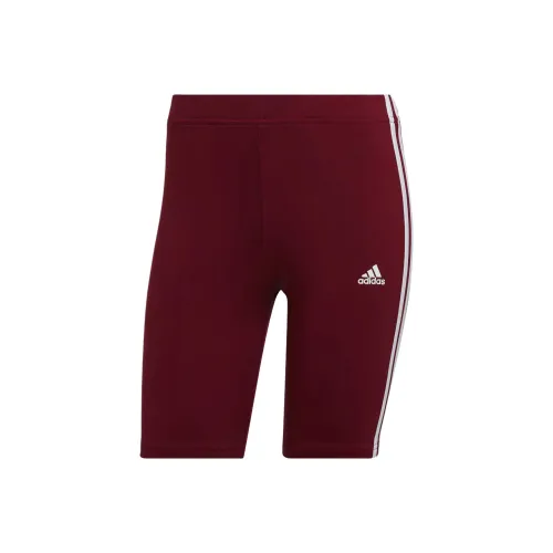 Adidas Бургундские Женские Спортивные Шорты