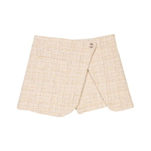 Maje Повседневные шорты женские бежево-желтые