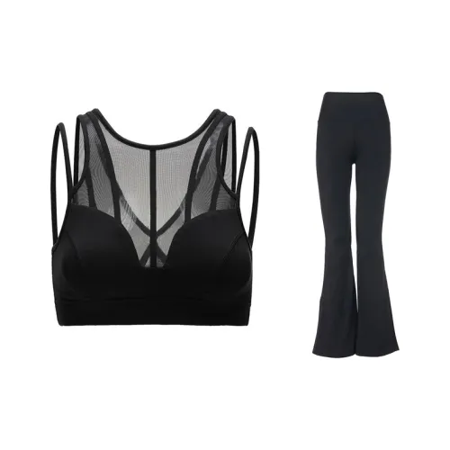 Sumday Athletics Черные Женские Повседневные Костюмы