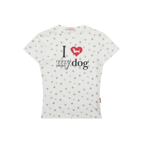 CUWU Комплект с короткими рукавами T-рубашка Женская