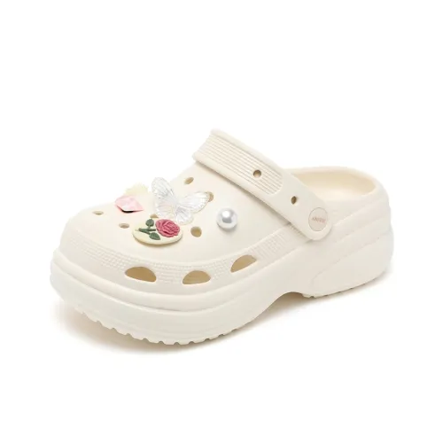 JOSINY Сабо Экрю Высота каблука 6,5 см Женские