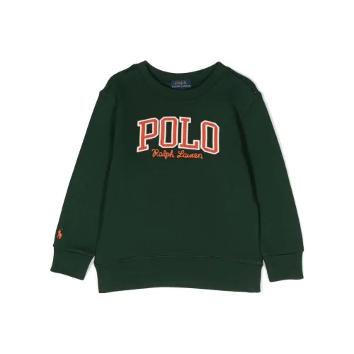Polo Ralph Lauren Свитшот Темно-зеленый Детский