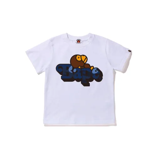 A BATHING APE Kids Т-рубашки